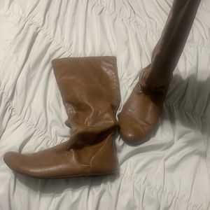 Brown boots